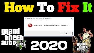 How to fix Fatal error can't find 0xF7AF4F159FF99F97 In GTA 5 2023   Hindi/Urdu