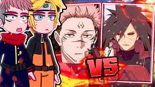 «Naruto and Jujutsu Kaisen reacting to MADARA UCHIHA VS RYOMEN SUKUNA» \\/// ◆Bielly - Inagaki◆