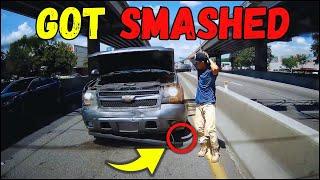 Brake Check Gone Wrong, Car Crash, Bad Lorry Drivers, Accident, Instant Karma