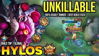 HYLOS BEST BUILD 2024 | BUILD TOP GLOBAL HYLOS GAMEPLAY | MOBILE LEGENDS