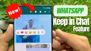 How to Use 'Keep in Chat' Feature for Disappearing Messages on WhatsApp
