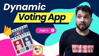 Cree una aplicación de votación dinámica con MIT App Inventor y Firebase | Actualizaciones | Parte 1