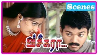 Vaseegara Tamil Movie | Scenes | Sneha asks Vijay to marry her | Sneha warns Vijay