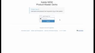 Operational MDM:  Kalido MDM integration with salesforce