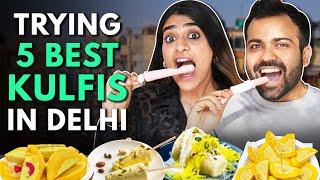 Trying 5 BEST KULFI | Delhi Food Guide | The Urban Guide