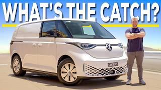 2025 VW ID Buzz Cargo Review: It's THE MOST EPIC Work Van! (With a catch...)