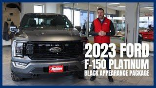 2023 Ford F-150 Platinum Review: Black Appearance Package, 75th Anniversary, and New Features