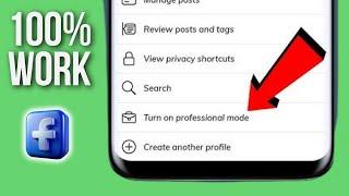 Turn on professional mode Facebook not showing (Easy FIX)