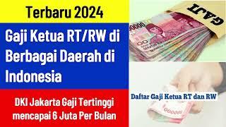 Gaji Ketua RT/RW Tahun 2024 Berapa ? Silahkan Disimak !! @kangedibae