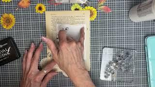 S2 E4 Mixed Media Adventure Fall Harvest Embellishing the Journaling Cards @drnmarketbydebbie