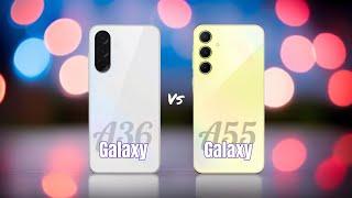 SAMSUNG Galaxy A36  vs  SAMSUNG Galaxy A55 Full Comparison