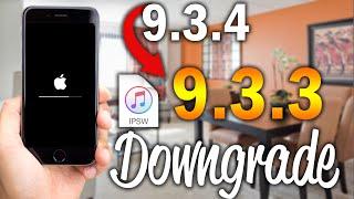 Downgrade iOS 9.3.4 to iOS 9.3.3 & Jailbreak Pangu