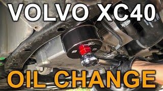 Volvo XC40 (2019-2024): Oil Change! Tools, Torques, Part Numbers. Detailed Tutorial.