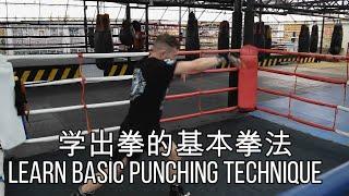 出拳的基本拳法 - Basic Punching Technique