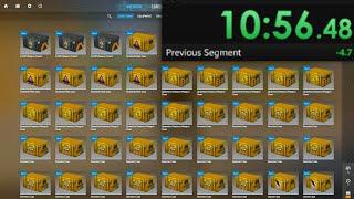 Opening 100 Cases Speedrun World Record! (CS2)