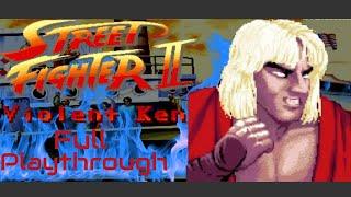 Violent Ken (Street Fighter II) World Warrior Mugen Full Play Through