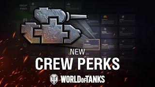 New Crew Perk System | World of Tanks Official
