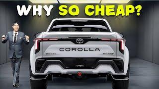 2025 Toyota Corolla Pickup's SHOCKING Performance Revealed!