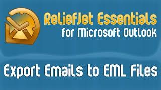 How to Export Outlook Email Messages to EML Files