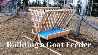 Building a goat feeder that actually works?!