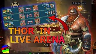 THOR GETTING BULLIED IN LIVE ARENA - Raid Shadow Legends