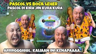 PASCOL VS BOCIL LEHER‼️PASCOL DI KIRA JIN KURA KURA‼️AUTO BIKIN EMOSI #pascol #gpx #topglobalmiya