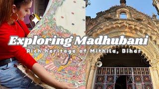 Exploring Madhubani Art, Culture & Tradition Mithila Painting, Raj Nagar Tour, Famous Mithila Haat