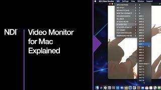 NDI Video Monitor for Mac Explained