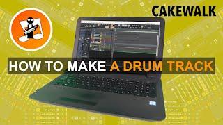 How to create a drum track in Cakewalk by Bandlab