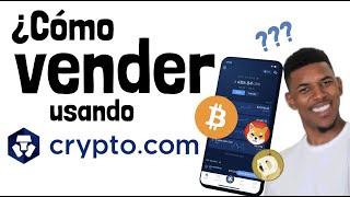  Crypto.com Cómo VENDER y cómo RETIRAR dinero de la aplicación | Tutorial en Español