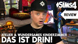 Release-Stream: Neue Die Sims 4 Set-Inhalte im Detail  Wundersames Kinderzimmer und Atelier-Set 