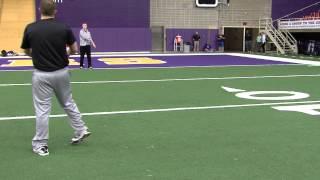 UNI Football Pro Day - John Hubbard - long snap