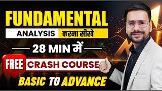 Fundamental Analysis of Stocks for BEGINNERS: FREE CRASH Course | In Hindi | Neeraj Joshi