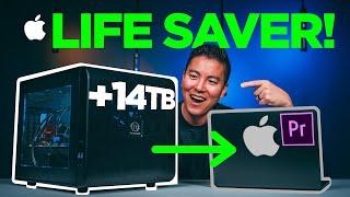 Small MacBook SSD? Storage Solution as a Video Editor