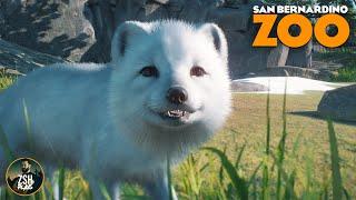 Building a Snow Patch for Arctic Foxes in Franchise Mode! | San Bernardino Zoo | Planet Zoo