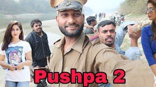 pushpa 2 shooting video || vlog video || Behind the scenes