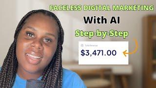 HOW TO CREATE FACELESS CONTENT FOR DIGITAL MARKETING TO MAKE $5k/MONTH