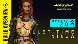 Cyberpunk 2077 — Update 2.0 Build: Bullet-Time Ninja