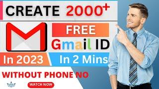 How to create UNLIMITED G mail accounts without phone number 2023 #unlimitedgmailaccountcreator2023