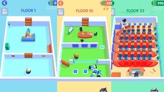 Wobble Man - All Levels - Gameplay Android, iOS