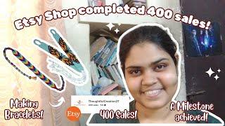 STUDIO VLOG| My ETSY SHOP COMPLETED 400 SALES!|Small business VlogThoughtful Creation 27