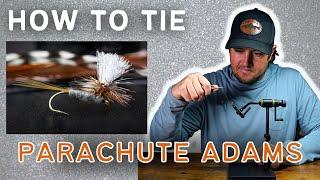 Parachute Adams — How to Tie Step by Step | Beginner Friendly Fly Tying Tutorial