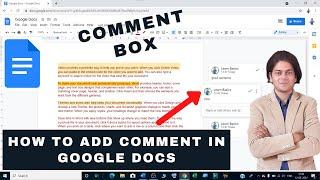 how to add comment in google docs | how to enable comments on google docs