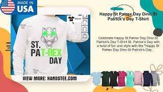 Happy St Patrex Day Dino St Patrick's Day T-Shirt