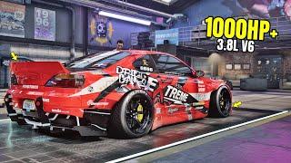 Need for Speed Heat Gameplay - 1000HP+ NISSAN SILVIA SPEC-R AERO Customization | First Drift Build