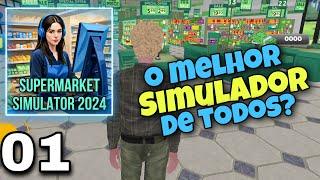 O MELHOR SIMULADOR DE MERCADO? CONFIRA / SUPERMARKET SIMULATOR 2024 #supermarketsimulator