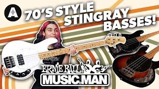 New Music Man 70's Stingray Basses!