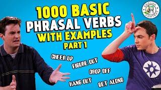 1000 Basic Phrasal Verbs | PART 1 | Get Along, Figure Out, Cheer Up..