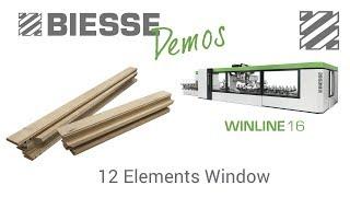 Biesse WINLINE 16 - 12 Elements  Window