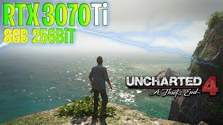 Uncharted 4 A Thief's End - RTX 3070 Ti - MAX Settings - 1440p